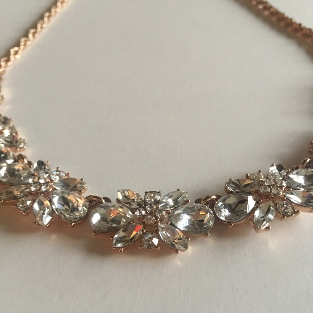 Charter Club Crystal Dramatic Statement Necklace - image 3